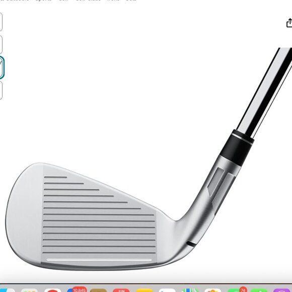 TaylorMade Golf Club Stealth 5-PW, AW Iron Stiff Graphite *Single* LEFT HANDED - Picture 3 of 6